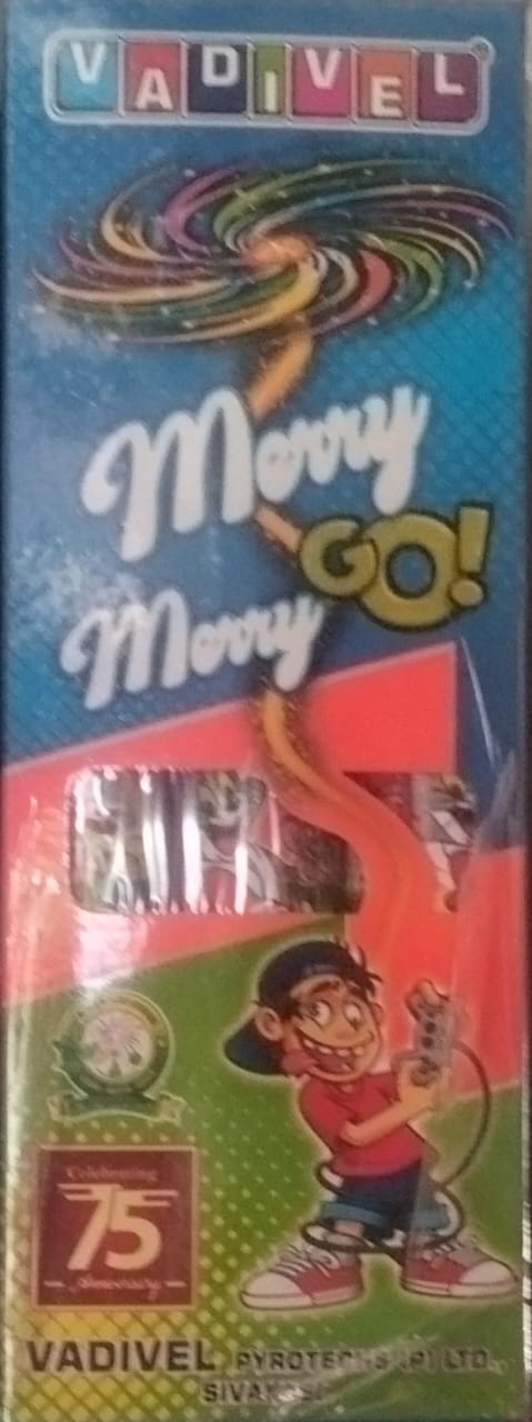 inba Crackers MERRY Go MERRY Sky Shot N Chakkar